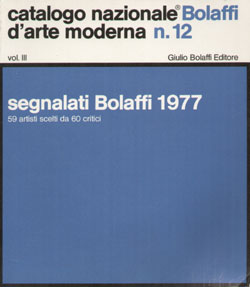 Catalogo Nazionale Bolaffi d'Arte Moderna N. 12  VOL. III