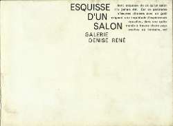 Esquisse d'un Salon