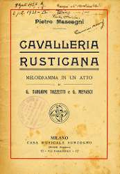 Cavalleria Rusticana