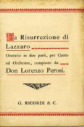 La Risurrezione di Lazzaro